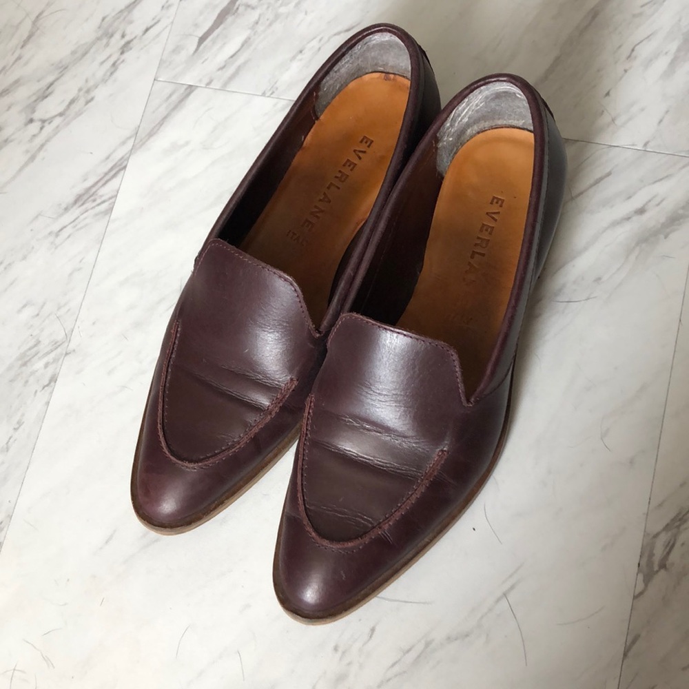 Everlane Modern Loafer Burgundy US 7.5